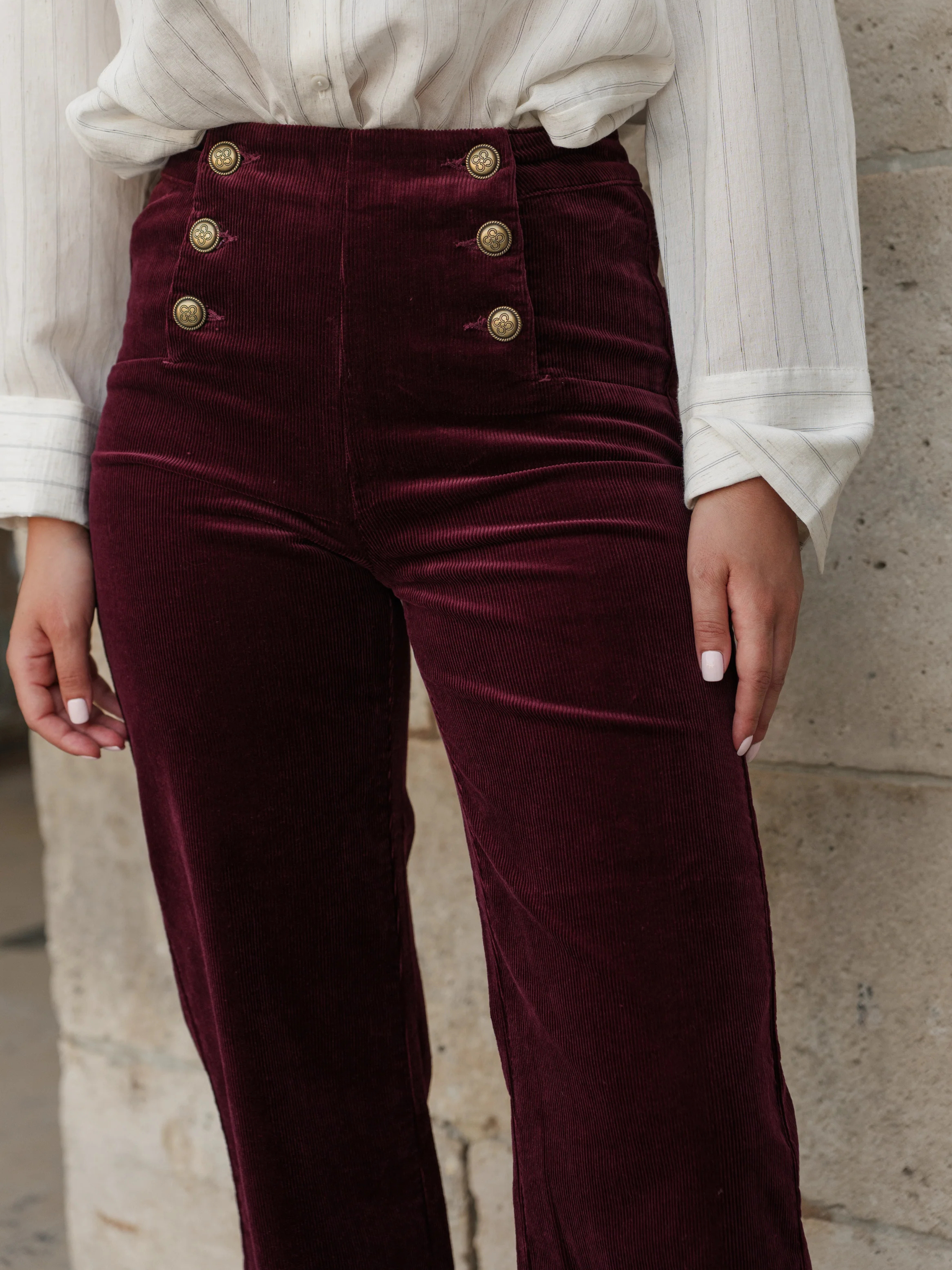 Pantalon Victorine (Velours)